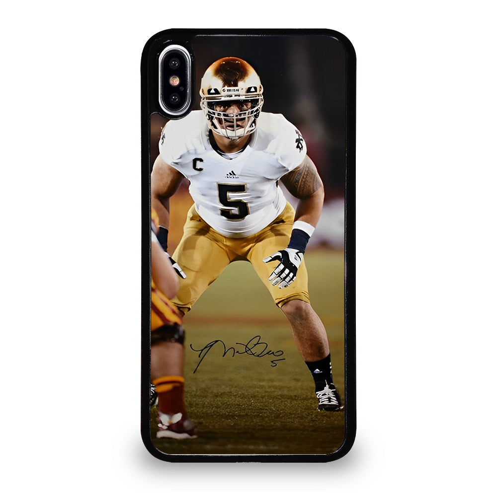 MANTI TE'O SIGNATURE iPhone XS Max Case Cover