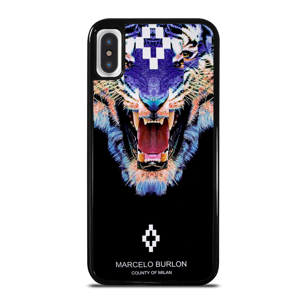 MARCELO BURLON LION 3 iPhone X / XS Case Cover
