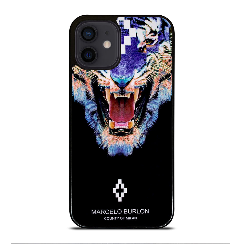 MARCELO BURLON LION 3 iPhone 12 Mini Case Cover