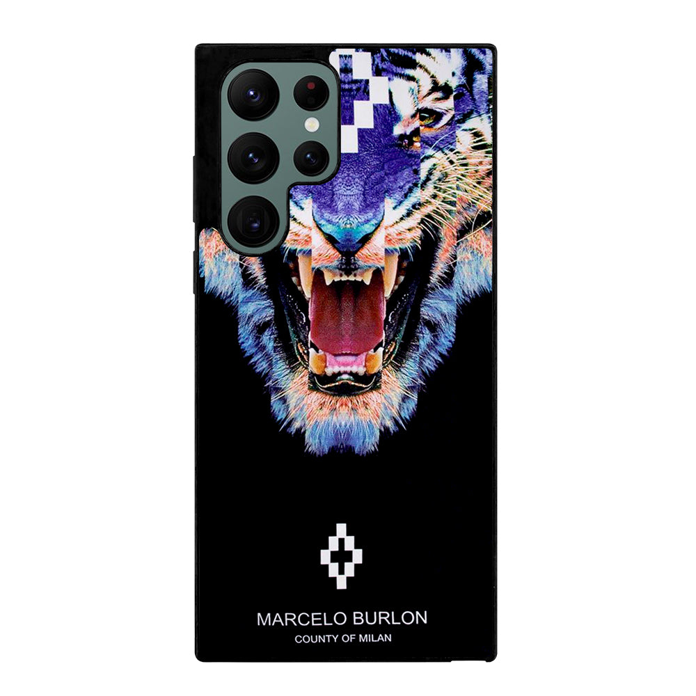 MARCELO BURLON LION 3 Samsung Galaxy S22 Ultra Case Cover