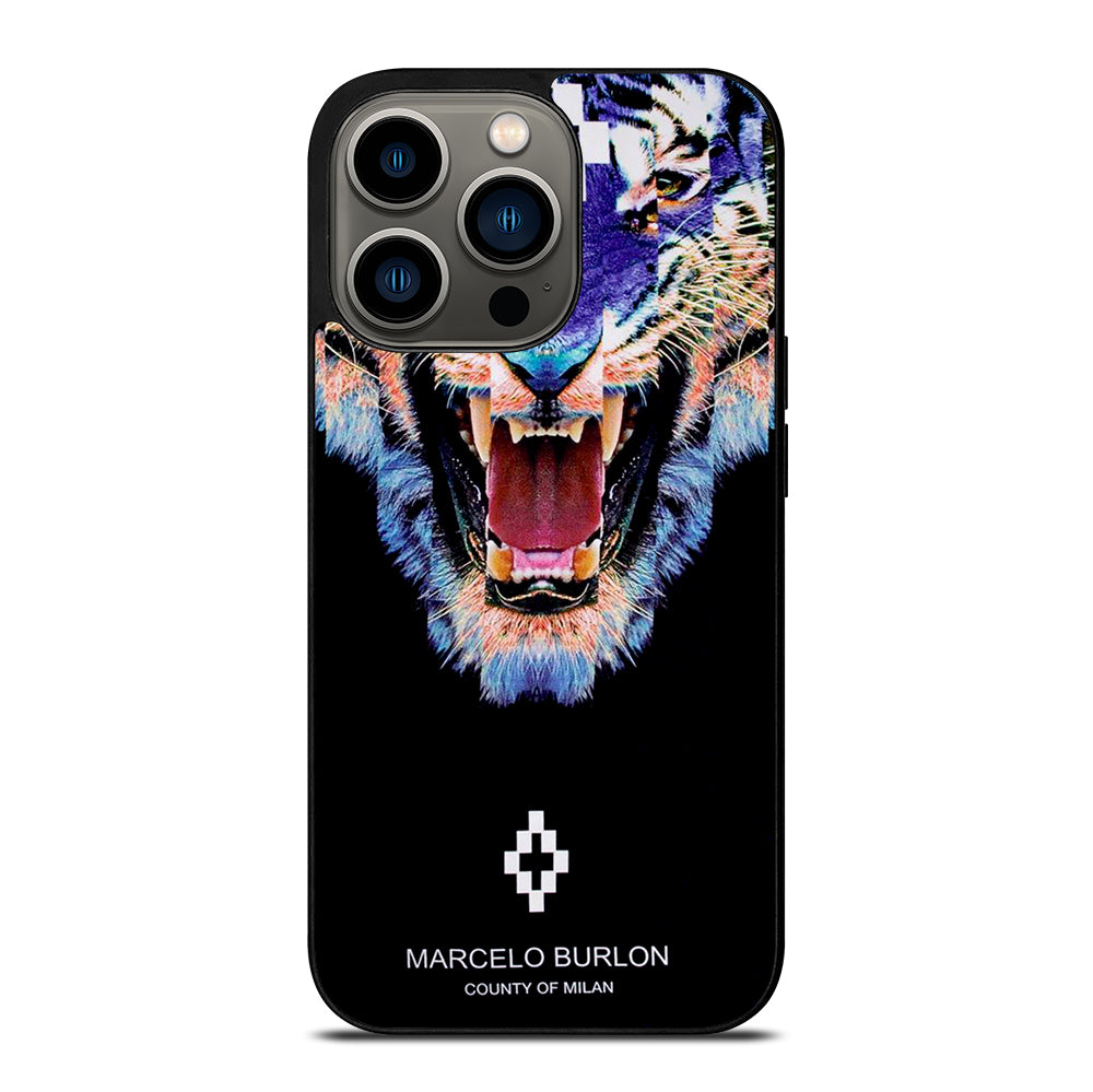 MARCELO BURLON LION 3 iPhone 13 Pro Case Cover