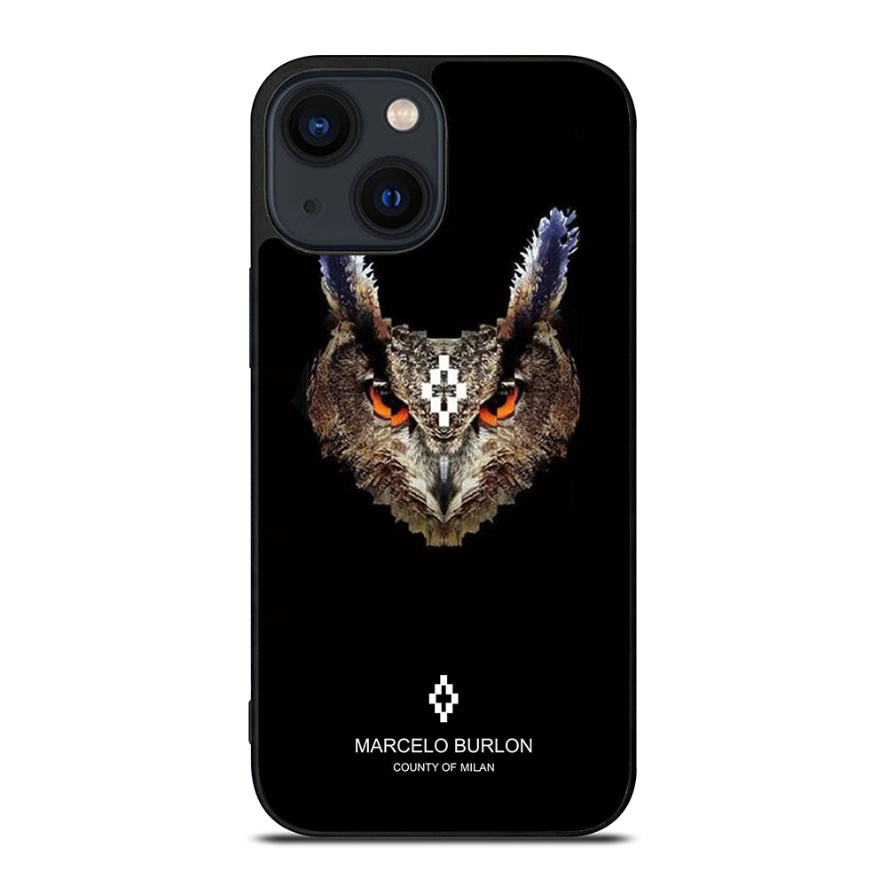 MARCELO BURLON OWL 3 iPhone 14 Plus Case Cover