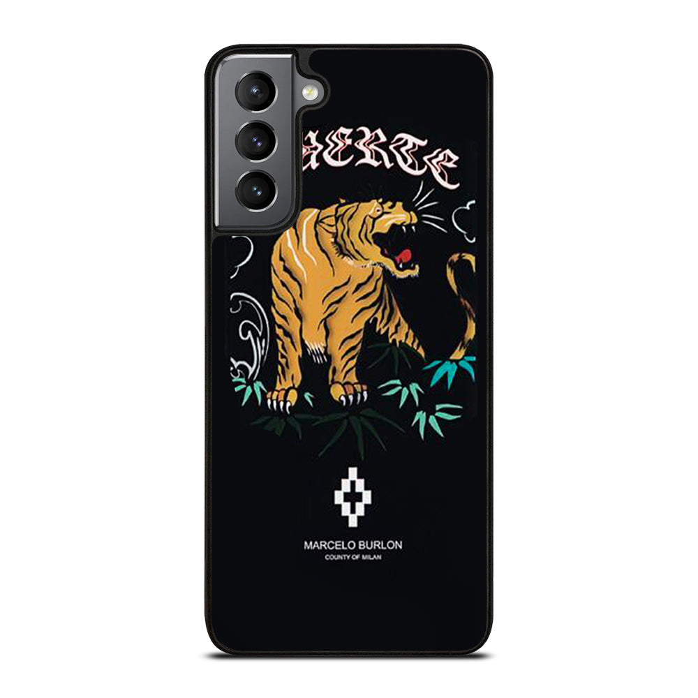 MARCELO BURLON TIGER LOGO 2 Samsung Galaxy S21 Plus Case Cover