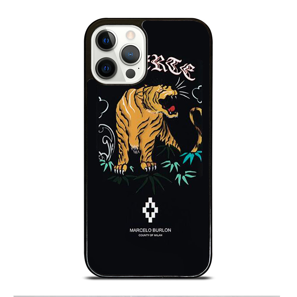 MARCELO BURLON TIGER LOGO 2 iPhone 12 Pro Case Cover