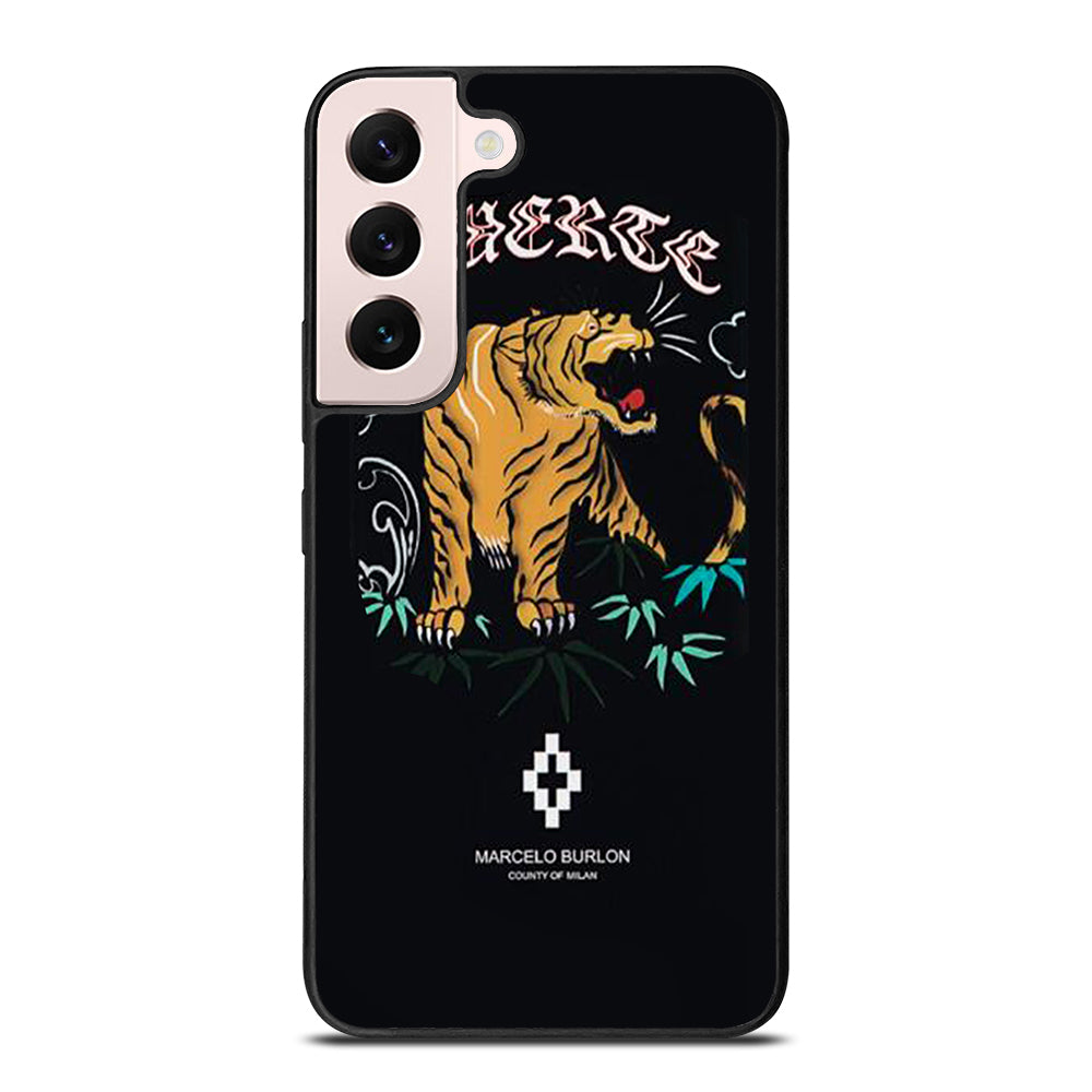 MARCELO BURLON TIGER LOGO 2 Samsung Galaxy S22 Plus Case Cover