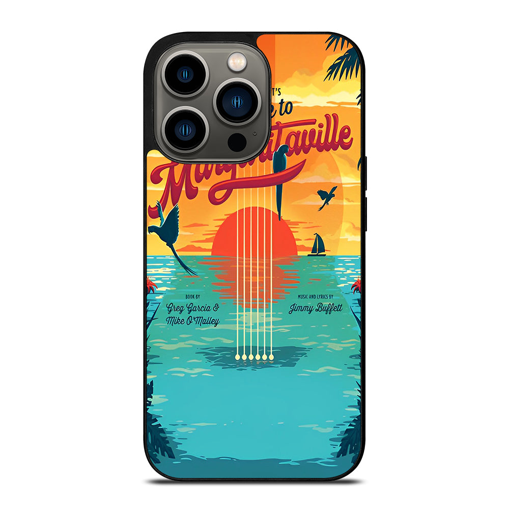 MARGARITAVILLE JIMMY BUFFETT'S POSTER iPhone 13 Pro Case Cover