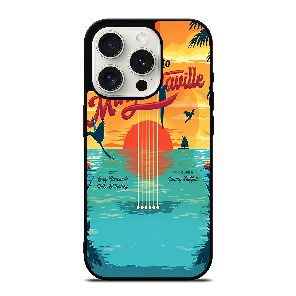 MARGARITAVILLE JIMMY BUFFETT'S POSTER iPhone 15 Pro Case Cover