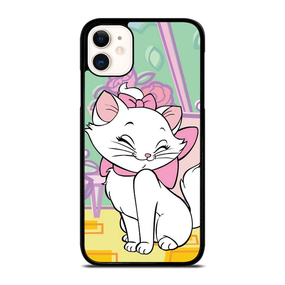 MARIE THE ARISTOCATS CAT CUTE CARTOON 2 iPhone 11 Case Cover