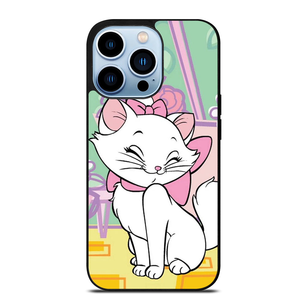 MARIE THE ARISTOCATS CAT CUTE CARTOON 2 iPhone 13 Pro Max Case Cover