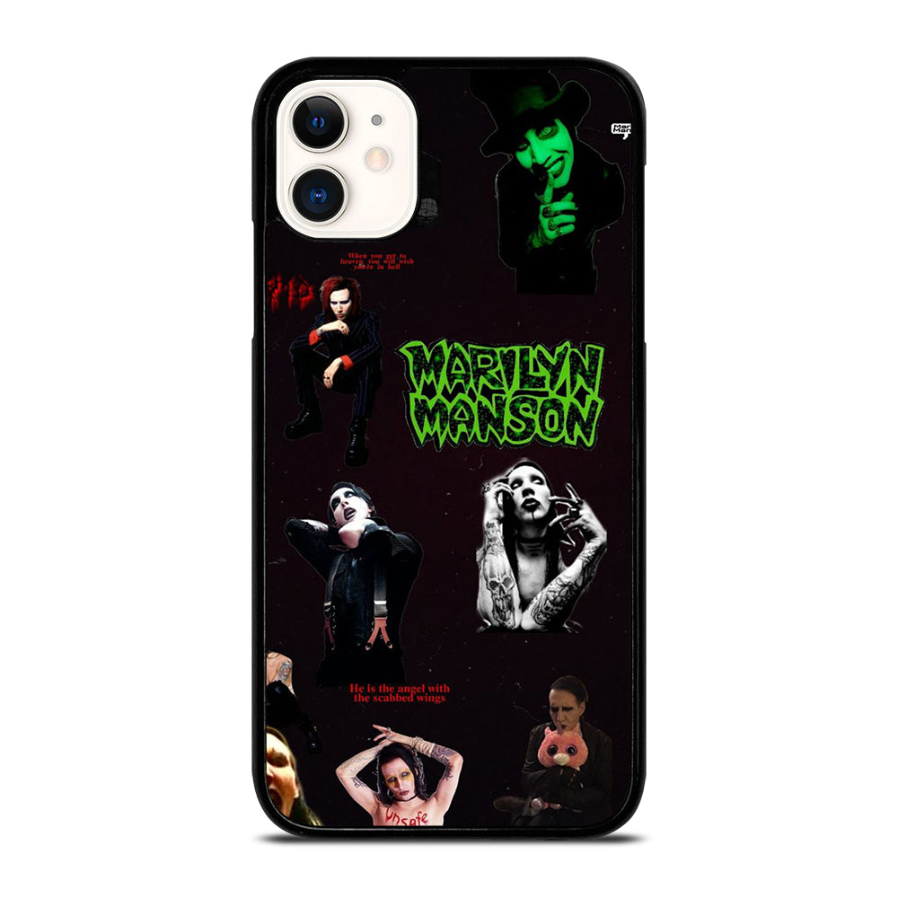 MARILYN MANSON COLLAGE 2 iPhone 11 Case Cover