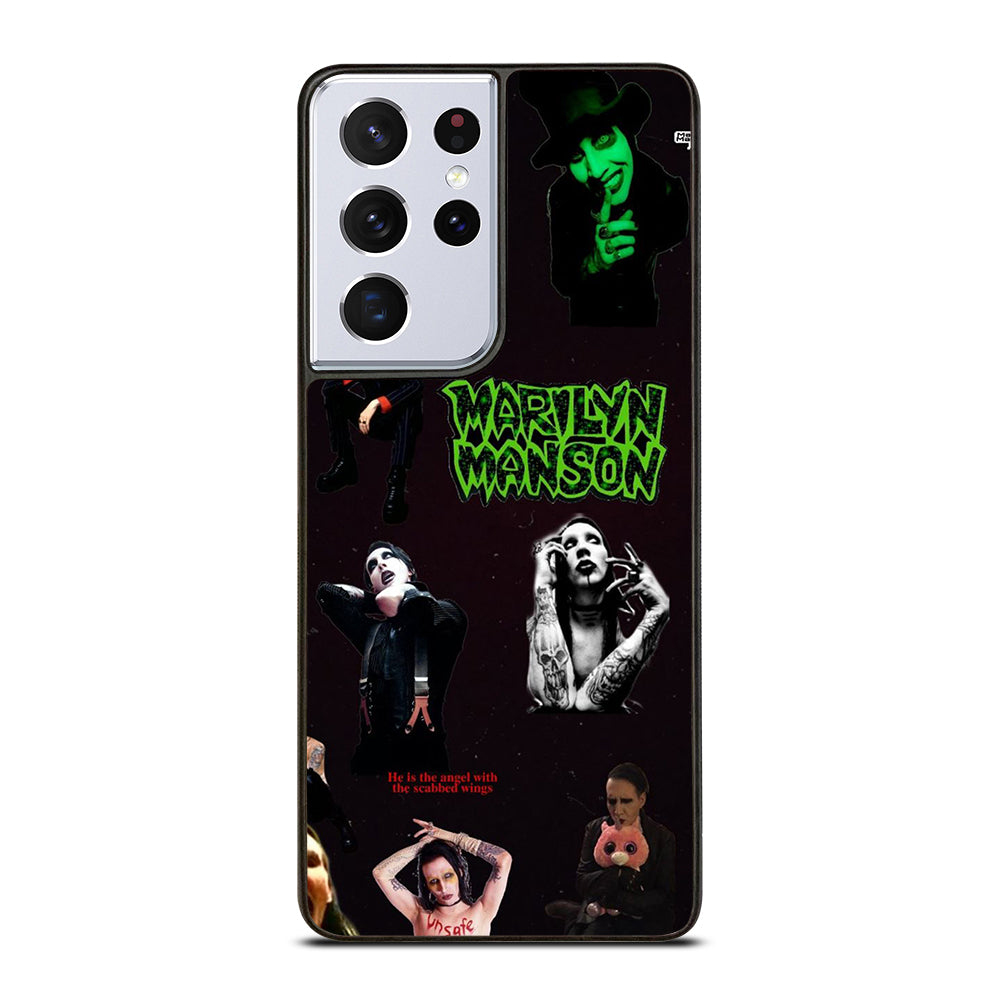 MARILYN MANSON COLLAGE 2 Samsung Galaxy S21 Ultra Case Cover