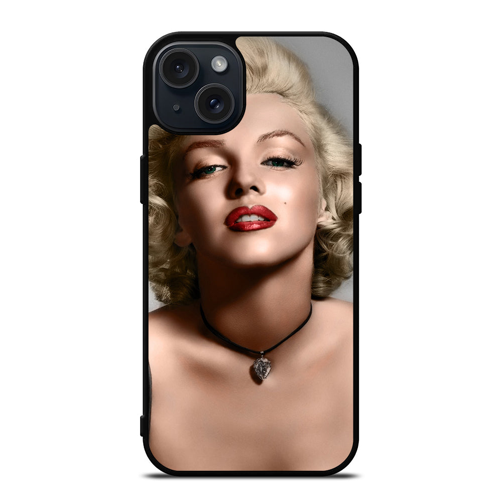 MARILYN MONROE FACE 2 iPhone 15 Plus Case Cover