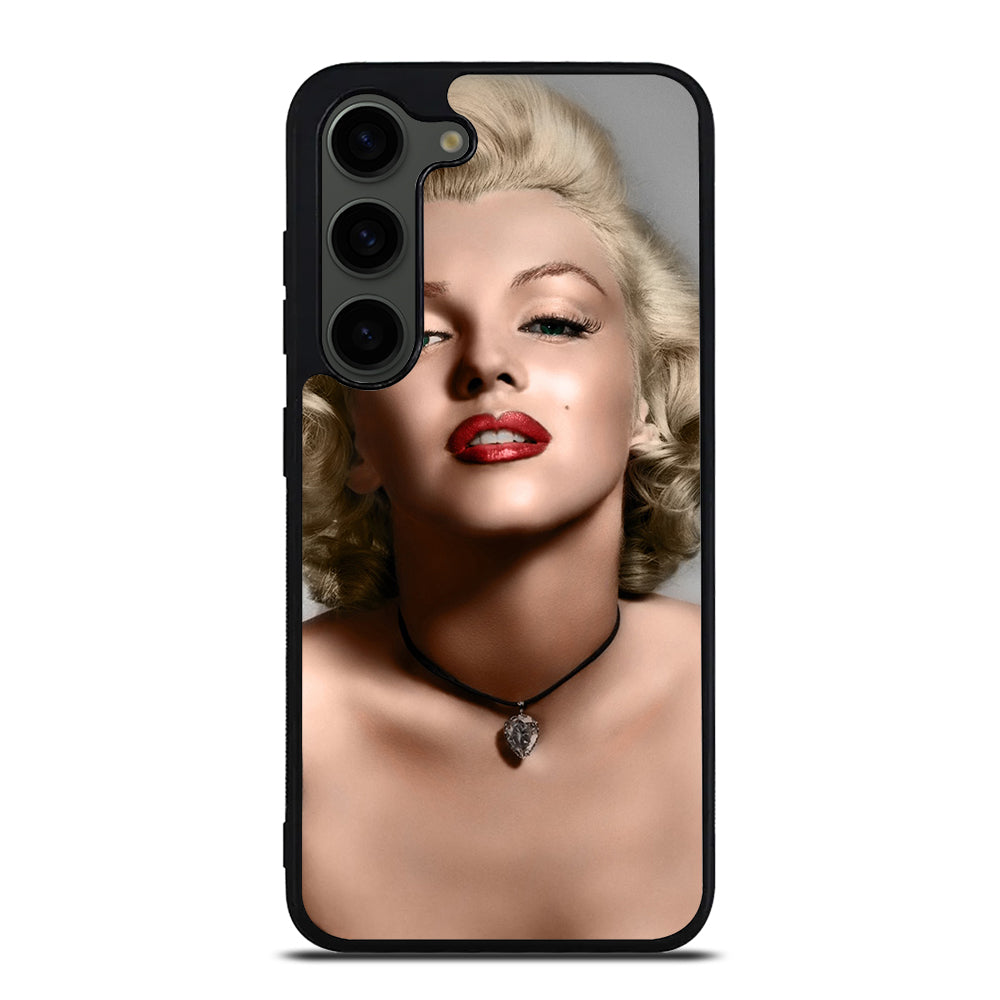 MARILYN MONROE FACE 2 Samsung Galaxy S23 Plus Case Cover