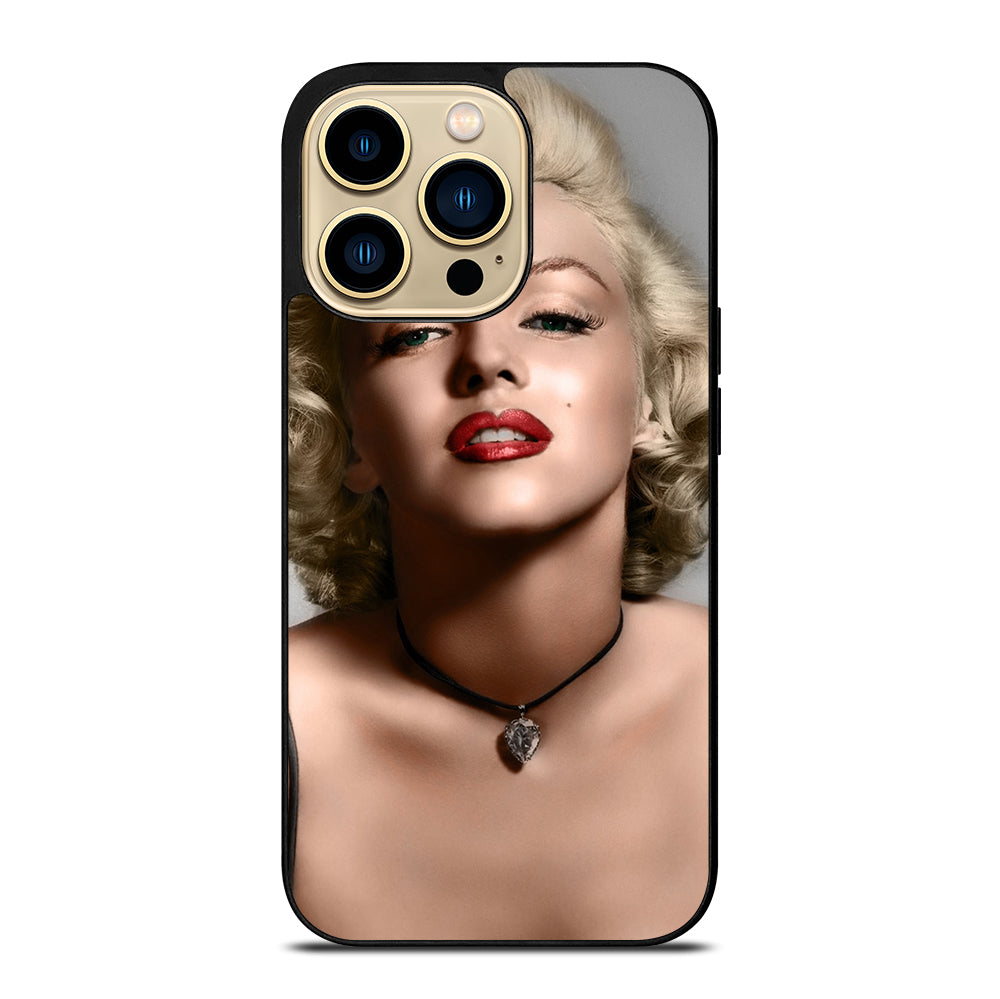MARILYN MONROE FACE 2 iPhone 14 Pro Max Case Cover