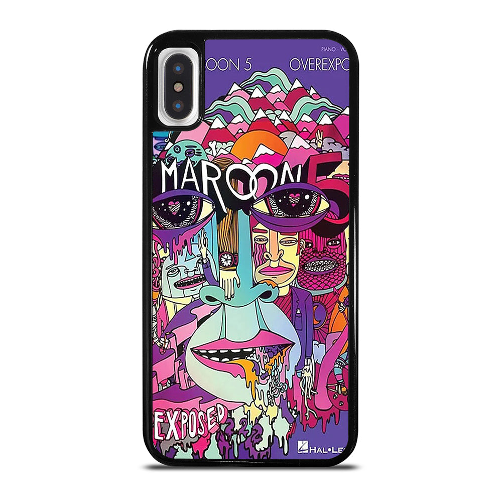 MAROON 5 ART BAND POSTER iPhone X / XS Case Cover