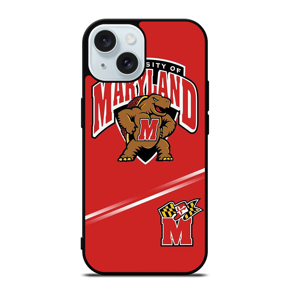 MARYLAND TERRAPINS SYMBOL 1 iPhone 15 Case Cover