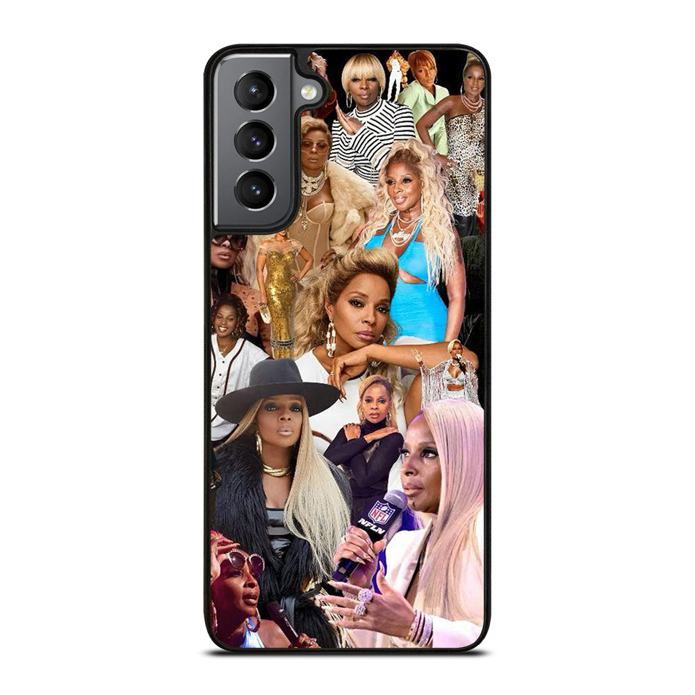 MARY J COLLAGE Samsung Galaxy S21 Plus Case Cover