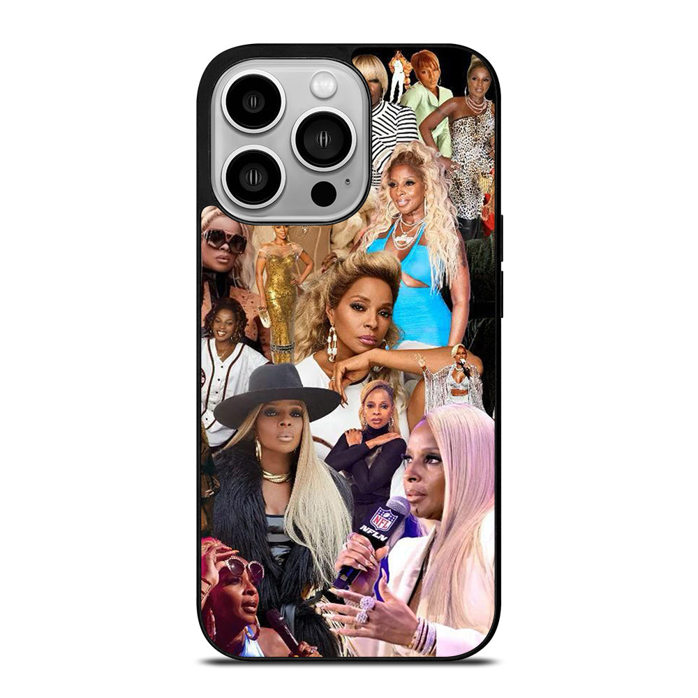 MARY J COLLAGE iPhone 14 Pro Case Cover