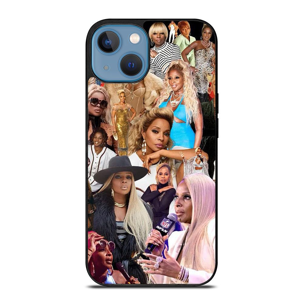 MARY J COLLAGE iPhone 13 Case Cover