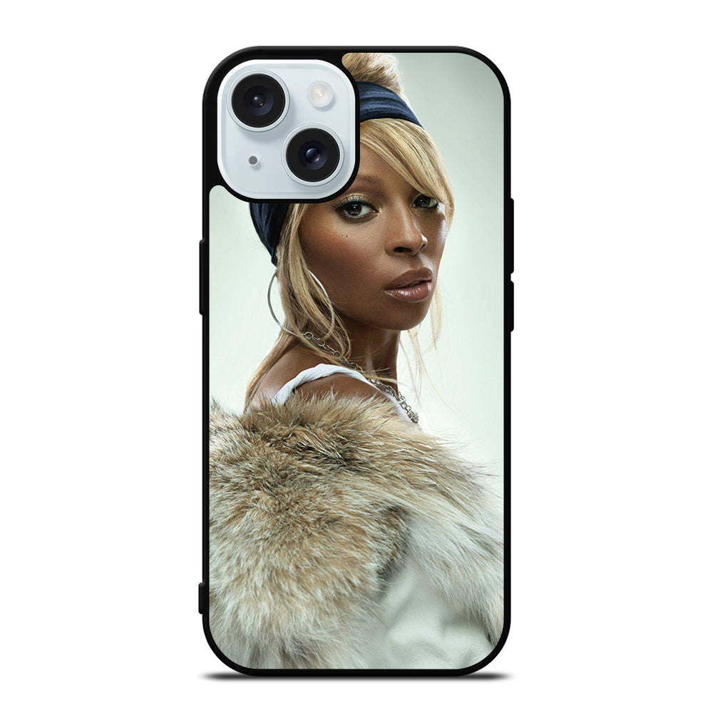 MARY J POSE iPhone 15 Case Cover
