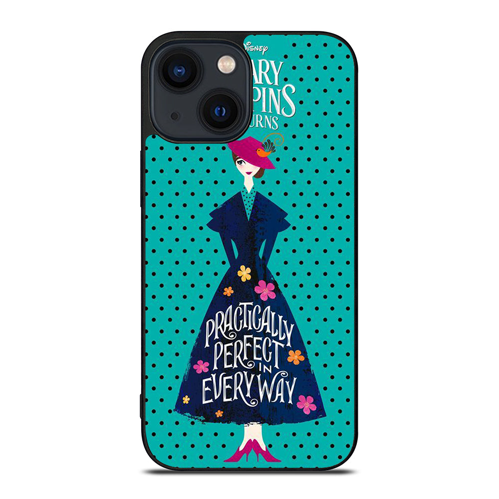 MARY POPPINS POLCADOT iPhone 14 Plus Case Cover