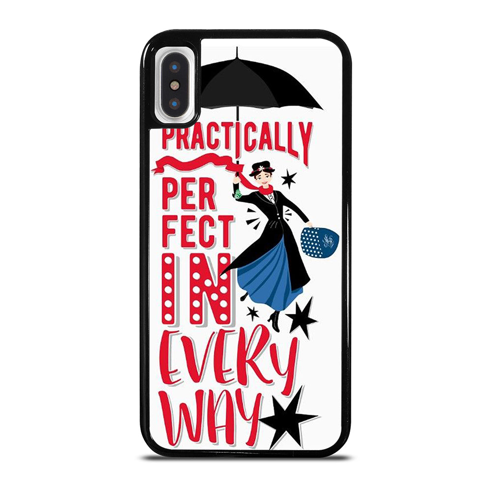 MARY POPPINS QUOTE iPhone X / XS Case Cover