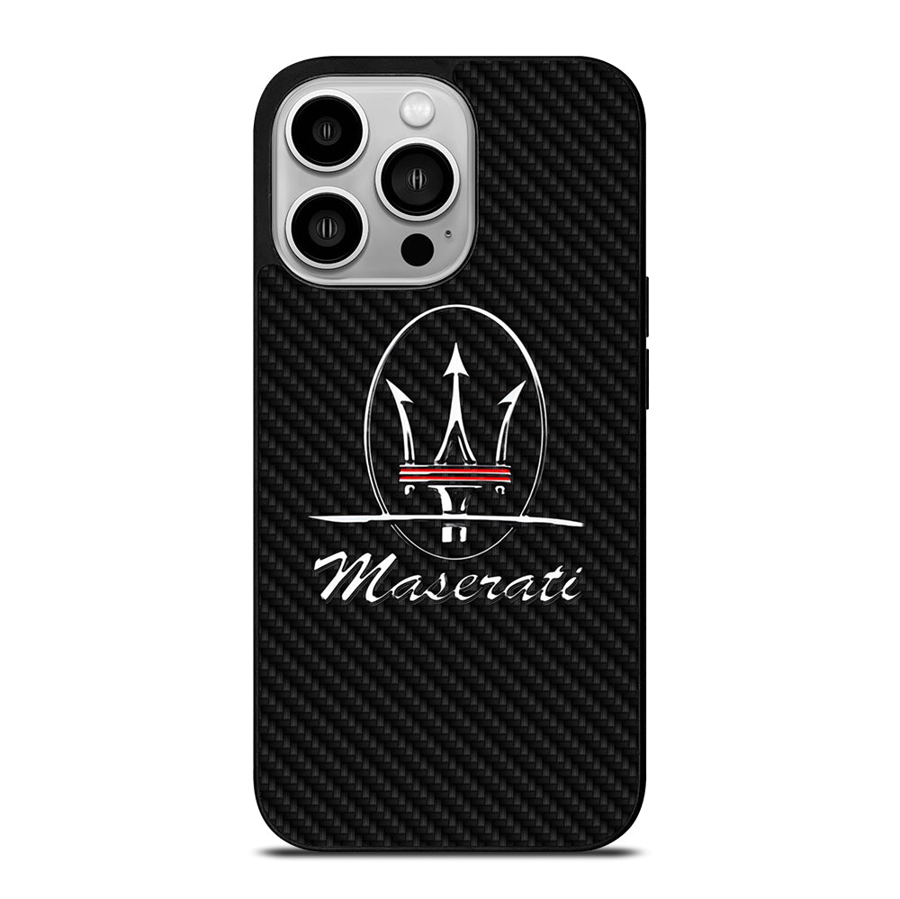 MASERATI CARBON iPhone 14 Pro Case Cover