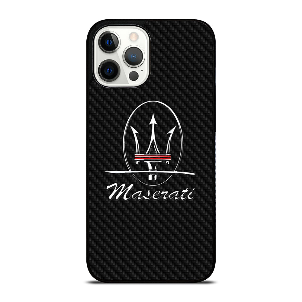 MASERATI CARBON iPhone 12 Pro Max Case Cover