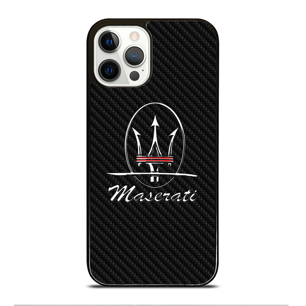 MASERATI CARBON iPhone 12 Pro Case Cover