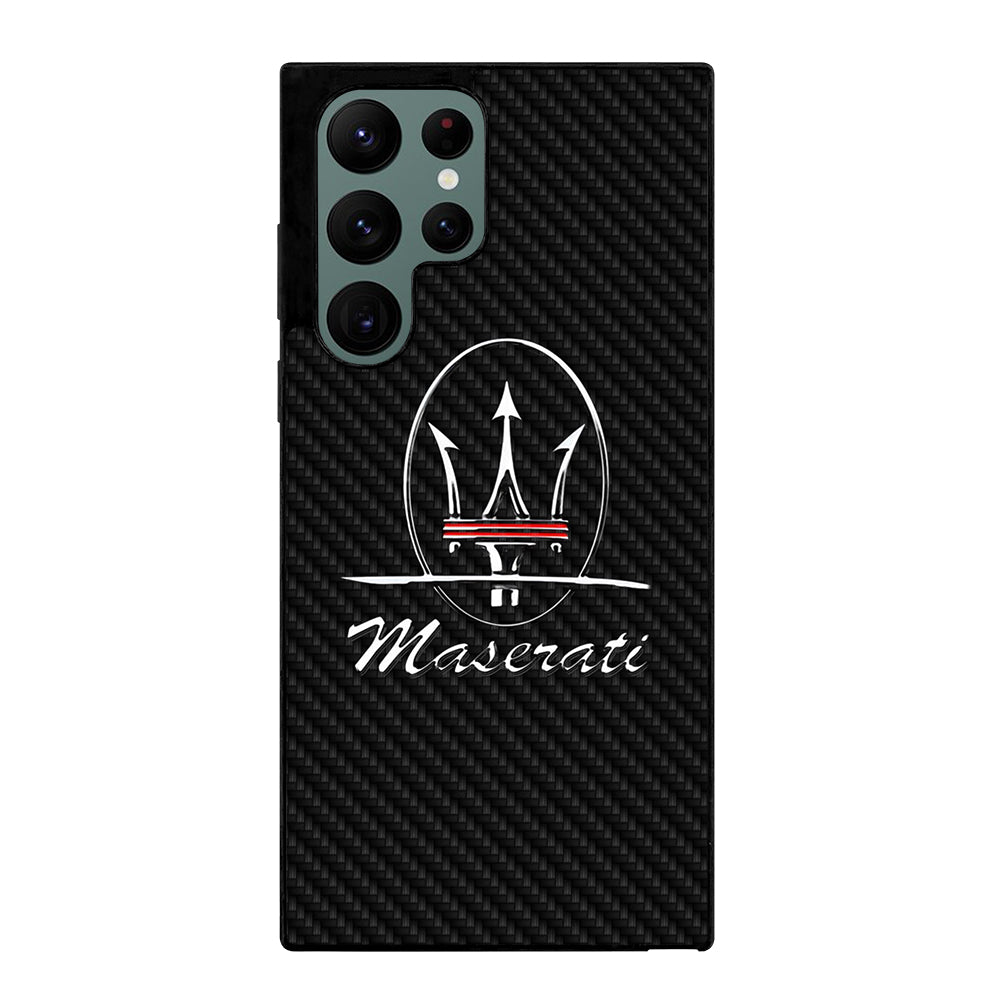 MASERATI CARBON Samsung Galaxy S22 Ultra Case Cover