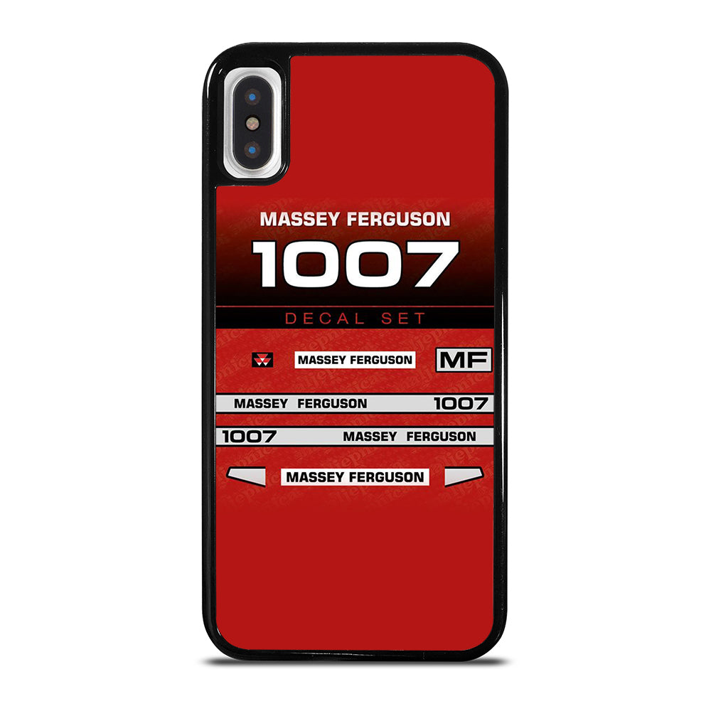 MASSEY FERGUSON TRACTOR DECAL SET iPhone X / XS Case Cover
