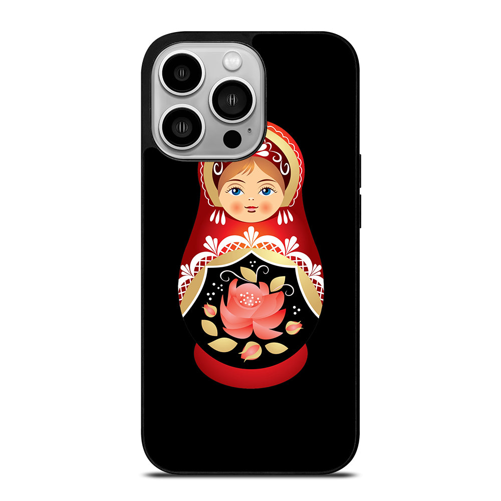 MATRYOSHKA NESTING DOLLS RUSSIAN 3 iPhone 14 Pro Case Cover