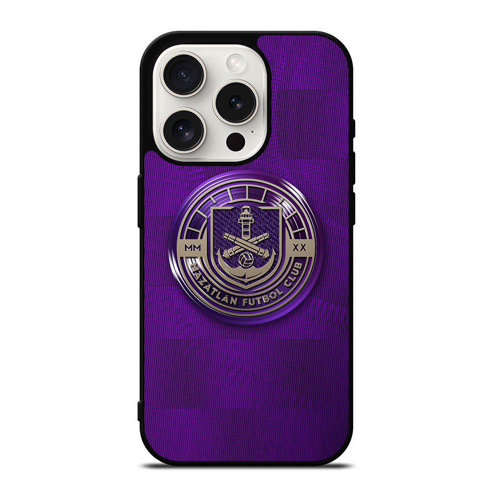 MAZATLAN FC EMBLEM iPhone 15 Pro Case Cover