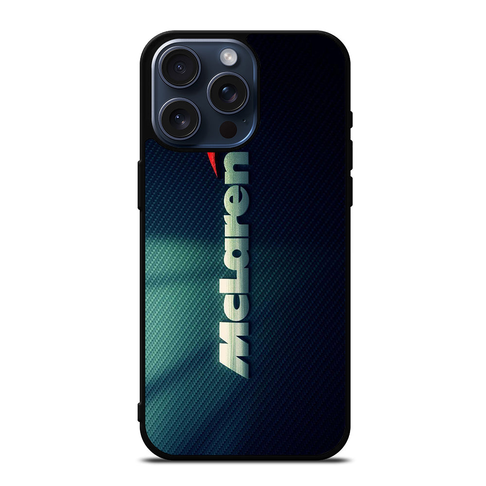 MCLAREN EMBLEM iPhone 15 Pro Max Case Cover