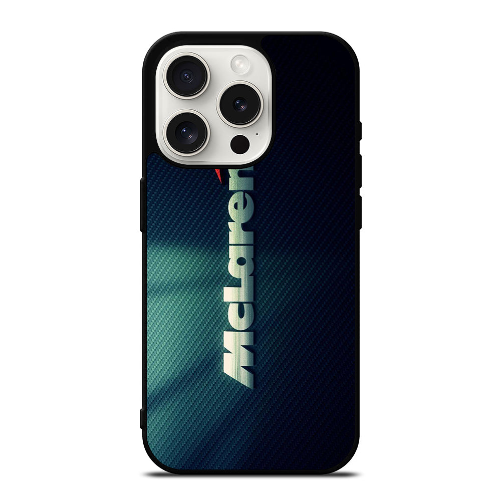 MCLAREN EMBLEM iPhone 15 Pro Case Cover