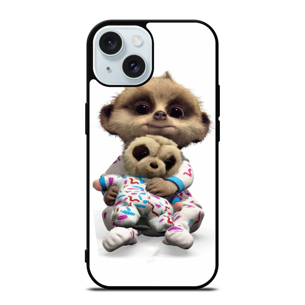MEERKAT BABY OLEG 3 iPhone 15 Case Cover