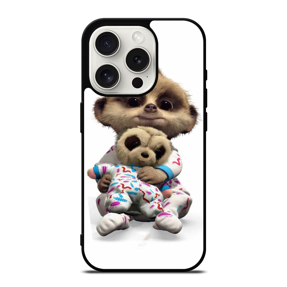 MEERKAT BABY OLEG 3 iPhone 15 Pro Case Cover