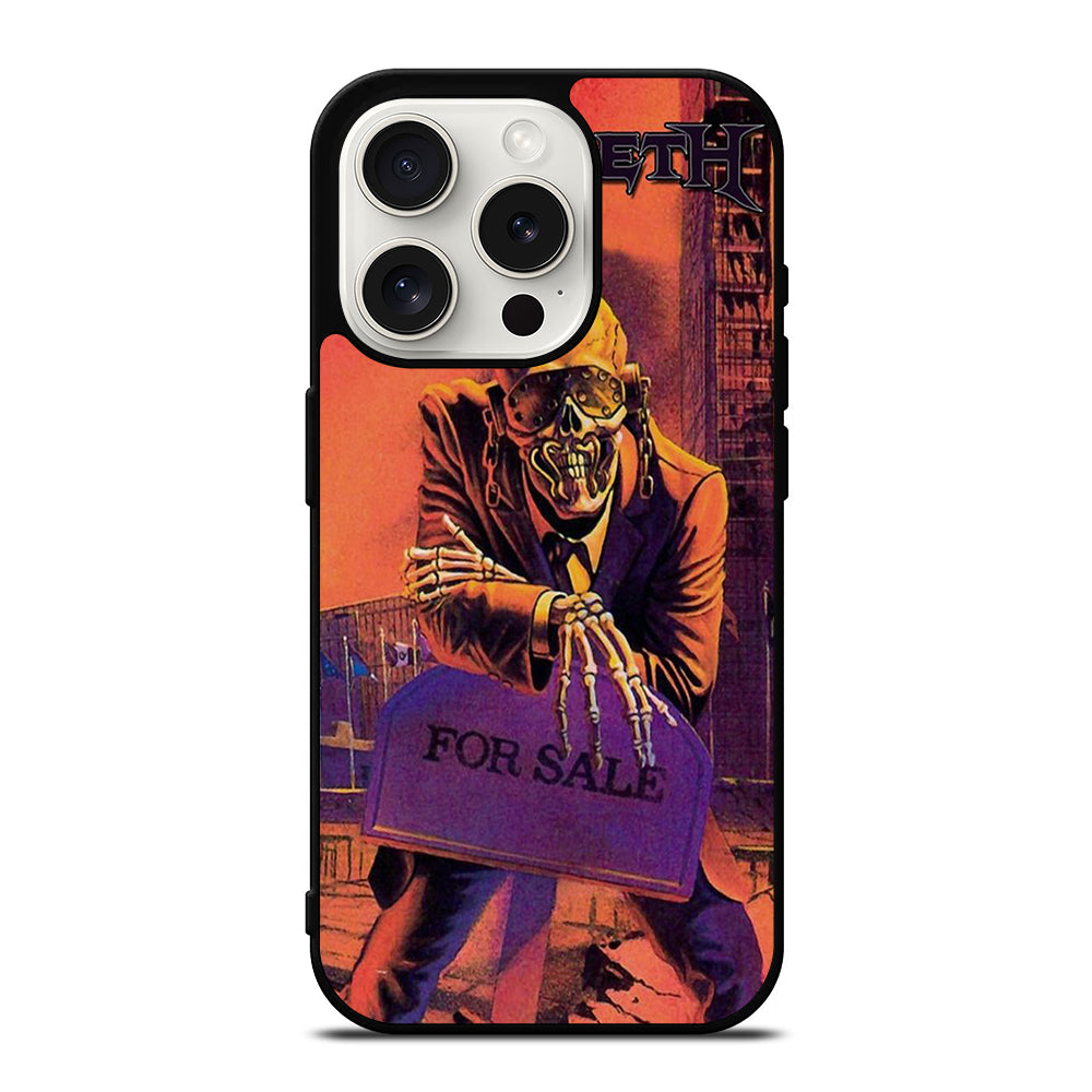 MEGADETH FOR SALE iPhone 15 Pro Case Cover