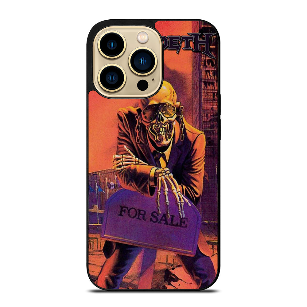 MEGADETH FOR SALE iPhone 14 Pro Max Case Cover