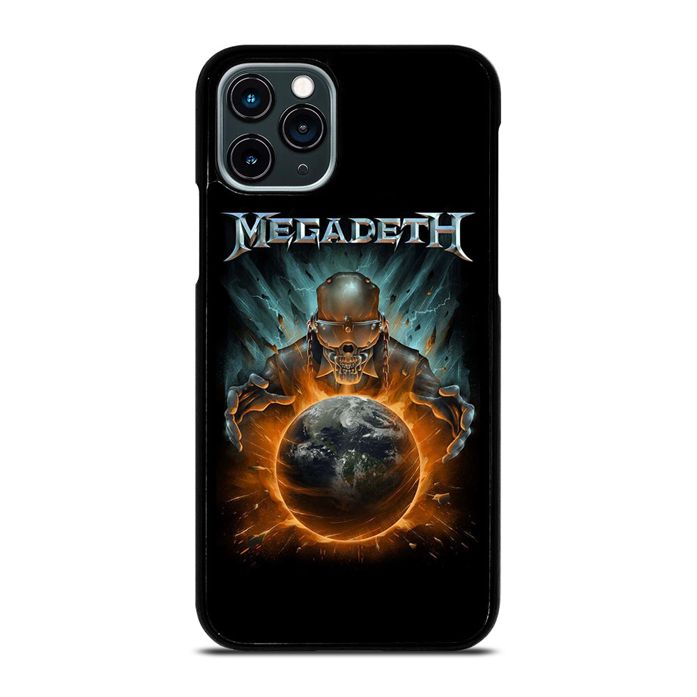 MEGADETH SKULL BLACK iPhone 11 Pro Case Cover
