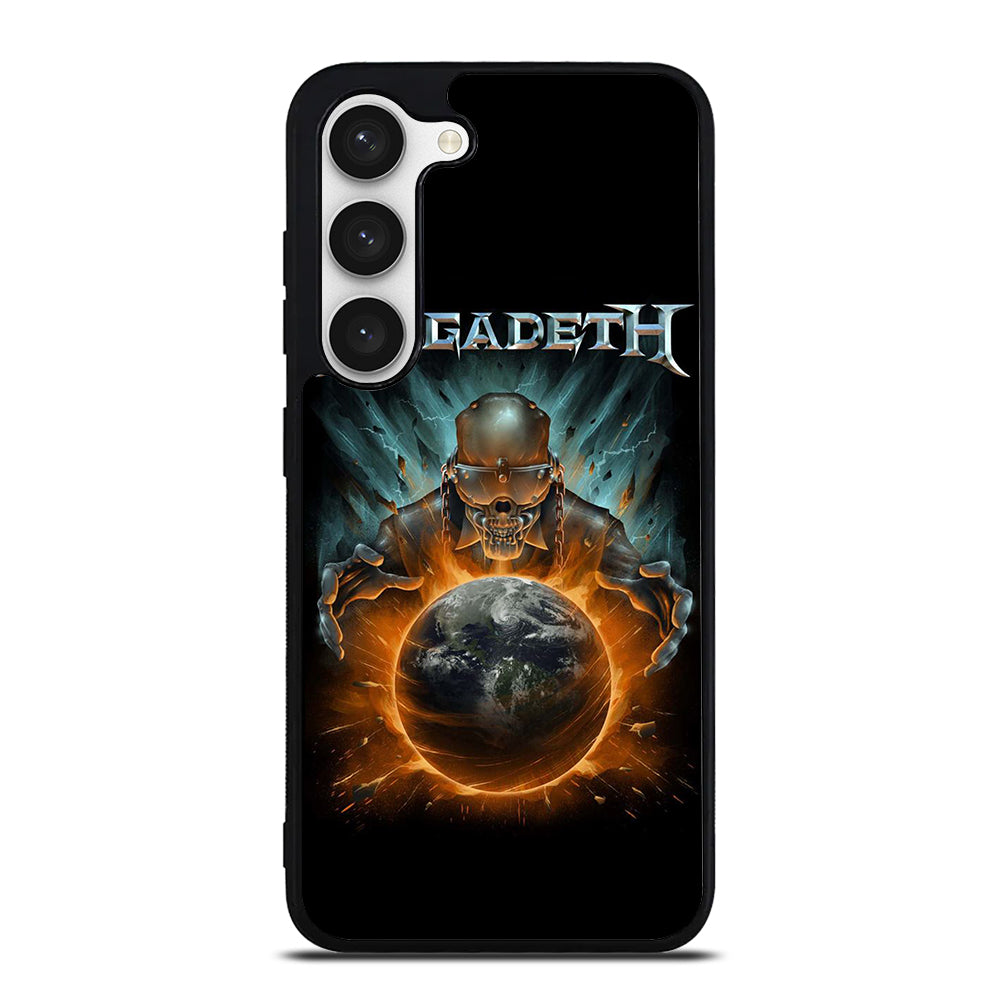MEGADETH SKULL BLACK Samsung Galaxy S23 Case Cover