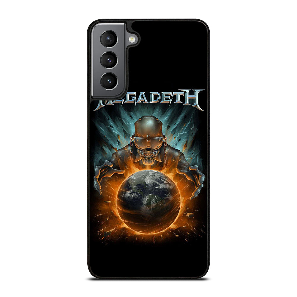 MEGADETH SKULL BLACK Samsung Galaxy S21 Plus Case Cover