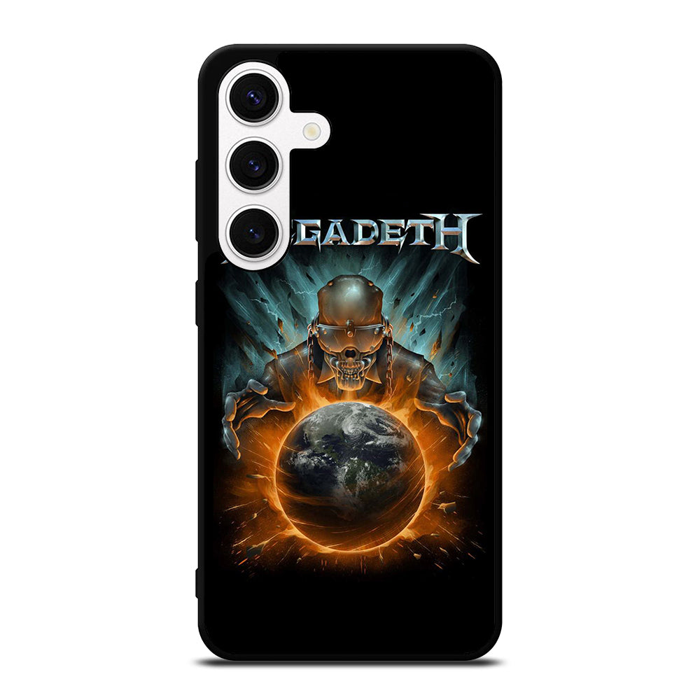 MEGADETH SKULL BLACK Samsung Galaxy S24 Case Cover