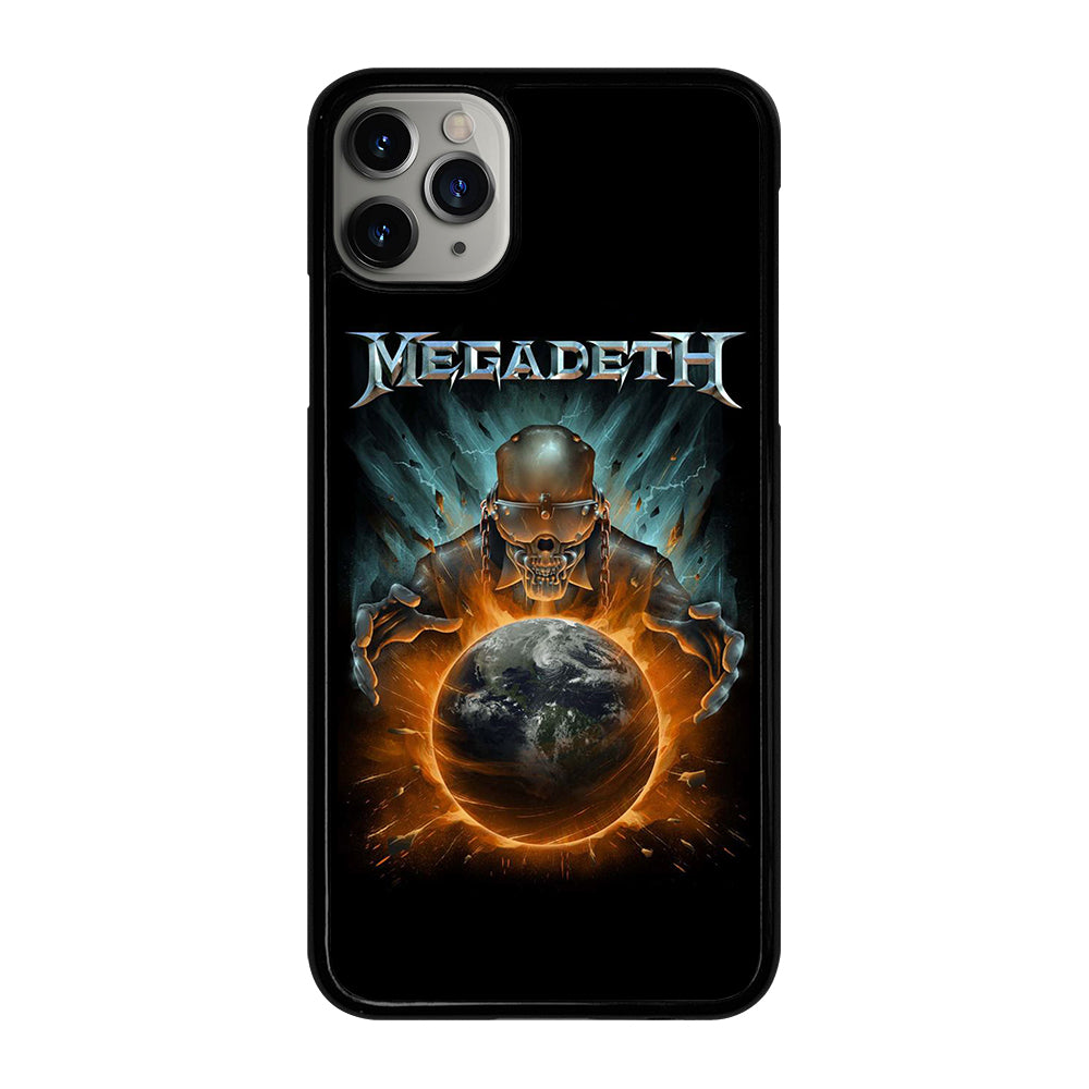 MEGADETH SKULL BLACK iPhone 11 Pro Max Case Cover