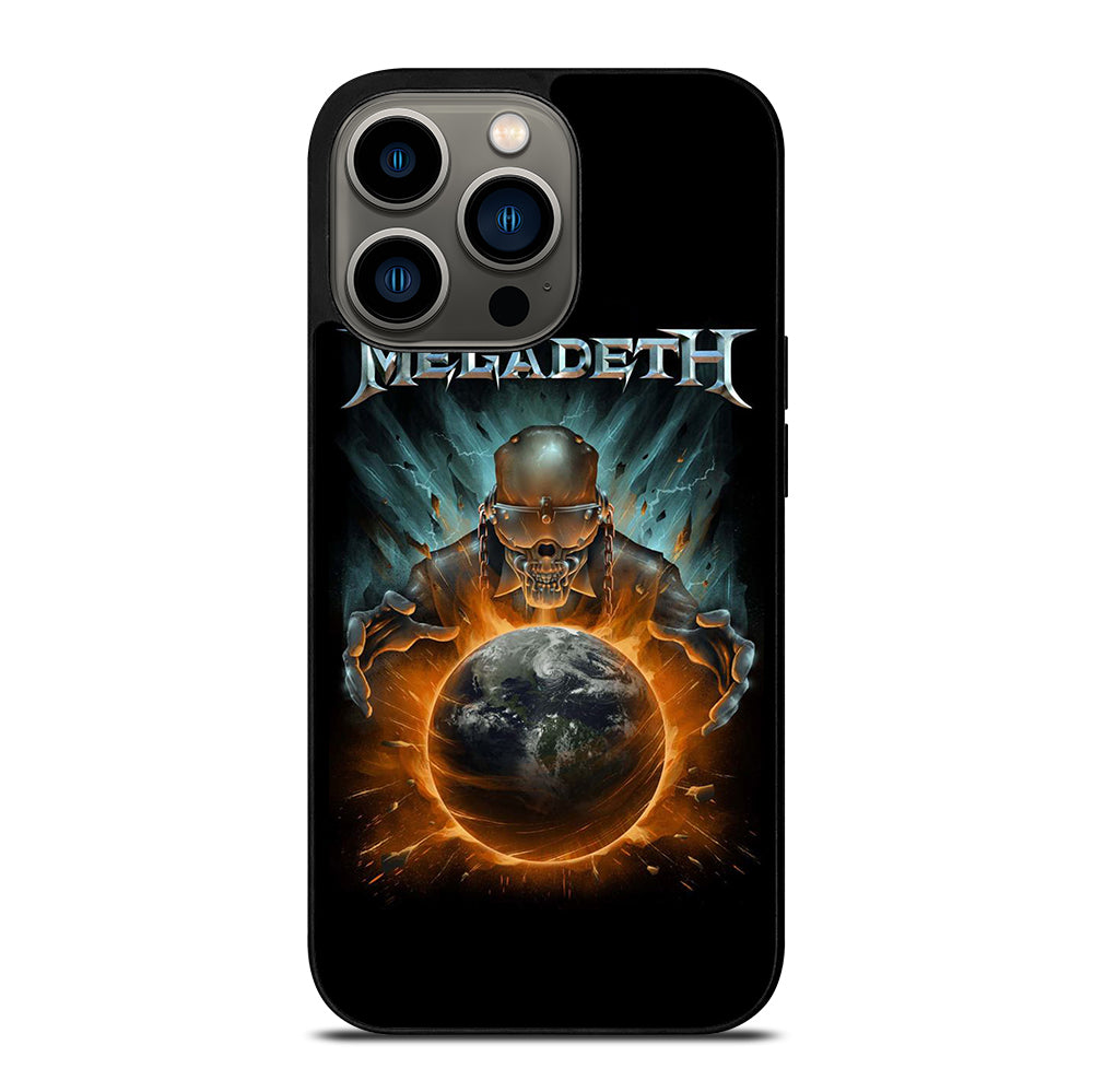 MEGADETH SKULL BLACK iPhone 13 Pro Case Cover