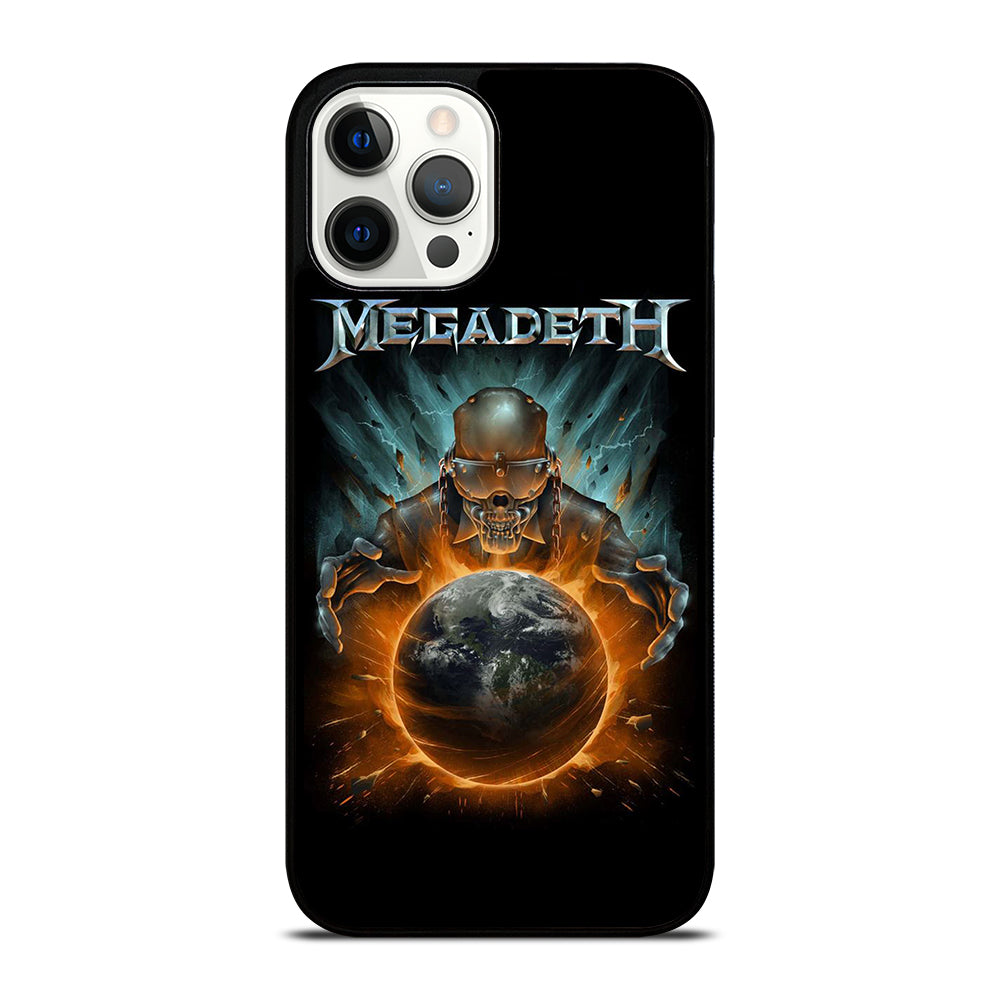MEGADETH SKULL BLACK iPhone 12 Pro Max Case Cover