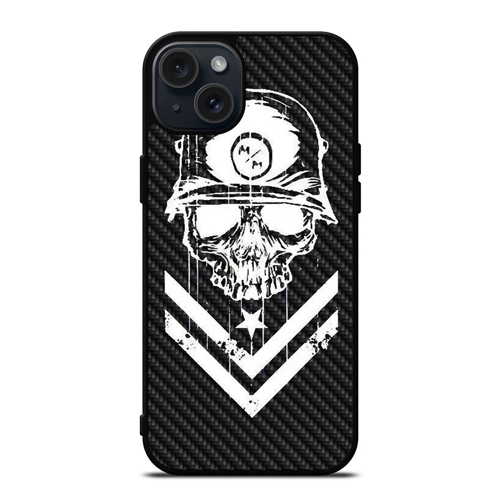 METAL MULISHA CARBON LOGO iPhone 15 Plus Case Cover