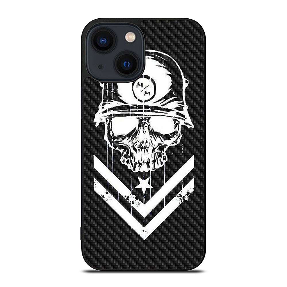 METAL MULISHA CARBON LOGO iPhone 14 Plus Case Cover
