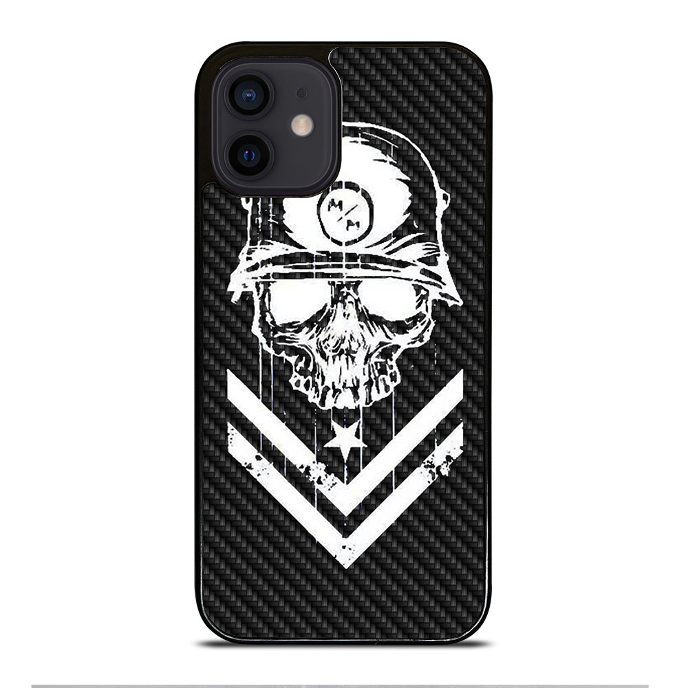 METAL MULISHA CARBON LOGO iPhone 12 Mini Case Cover
