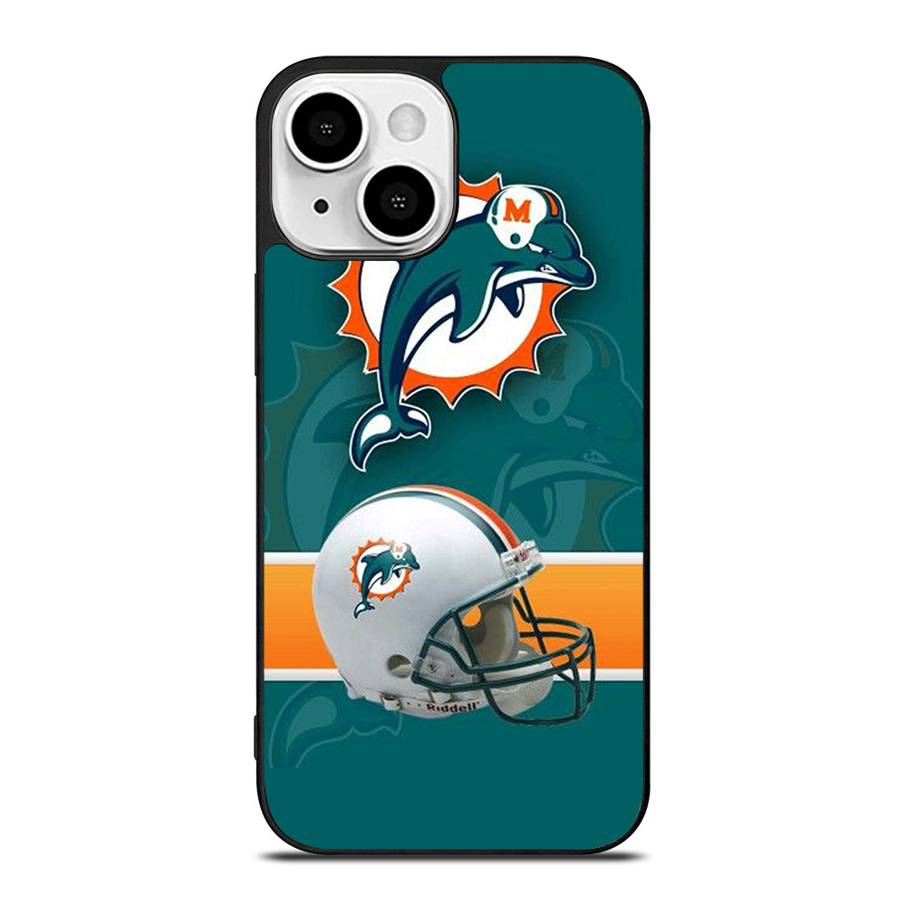 MIAMI DOLPHINS SYMBOL iPhone 13 Mini Case Cover